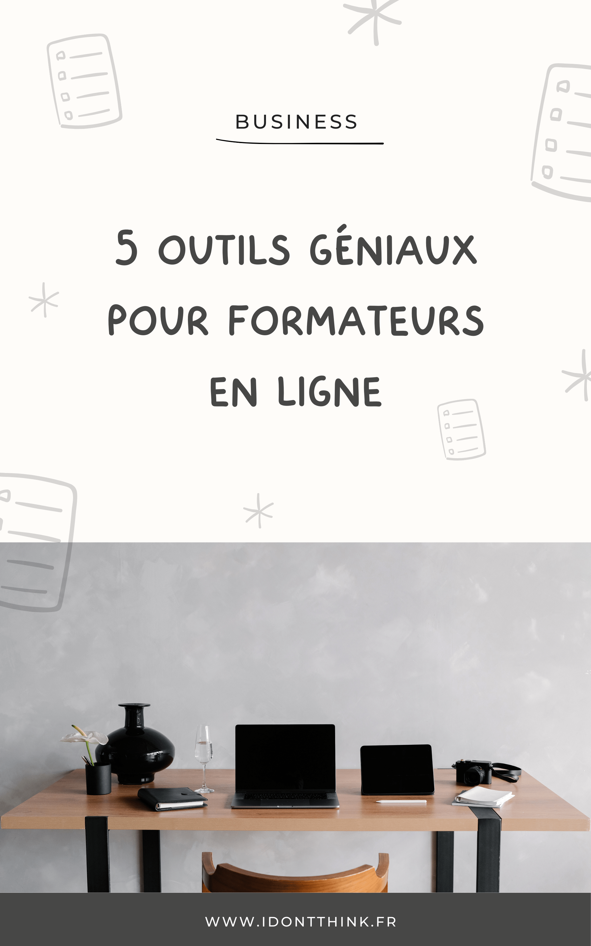 5 outils pour formateur en ligne