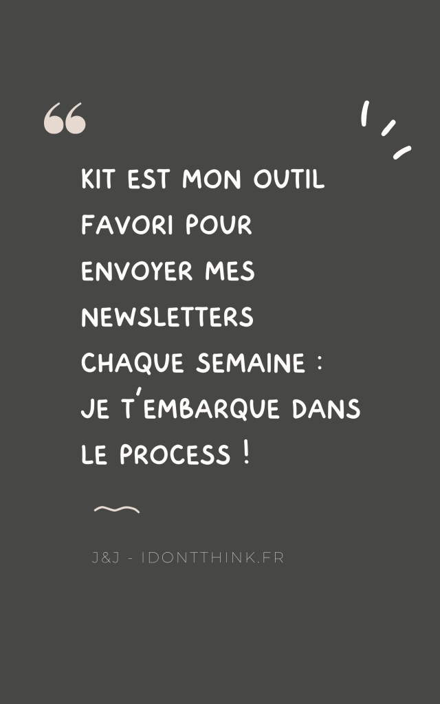 Bien démarrer sur Kit : la checklist complète pour lancer ta newsletter