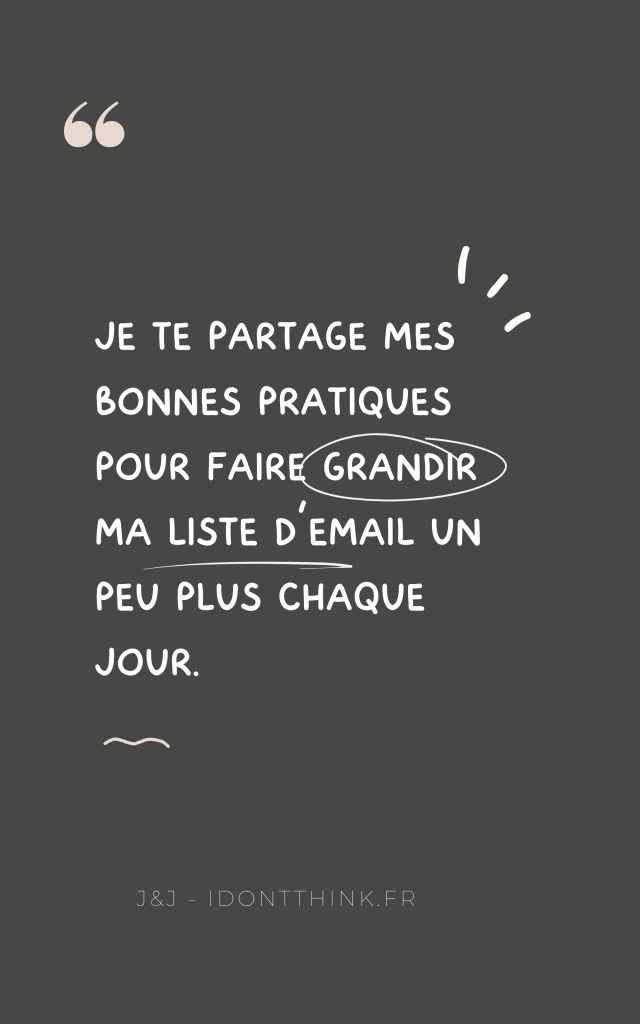 Faire grandir ta newsletter d'entrepreneur